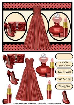 Evening Glamour - Coral