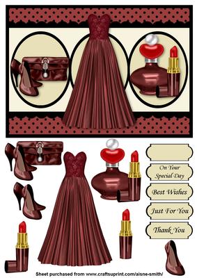 Evening Glamour - Red