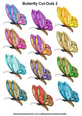 Butterfly Cut-outs 2