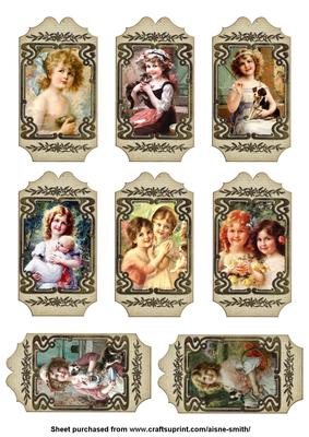 Little Ladies Tags
