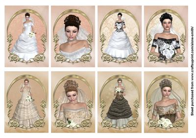 Wedding Day Tags/mini Cards