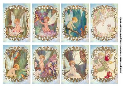 Fairy Glen Tags/mini Cards