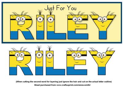 Minions Name - Riley