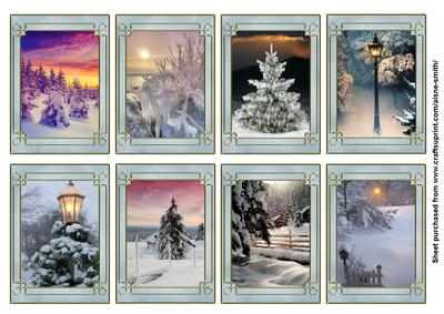Winter Wonderland Tags