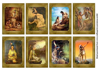 Adelaide Hiebel - Indian Maiden Tags