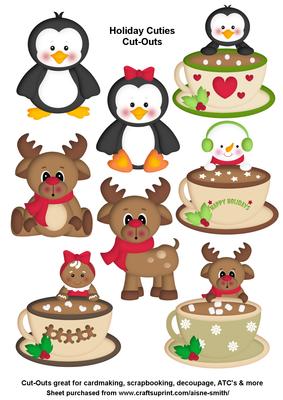 Holiday Cuties Cut-outs