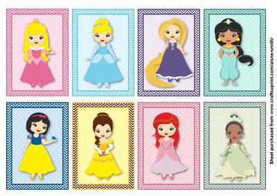 Little Princess Tags/mini Cards