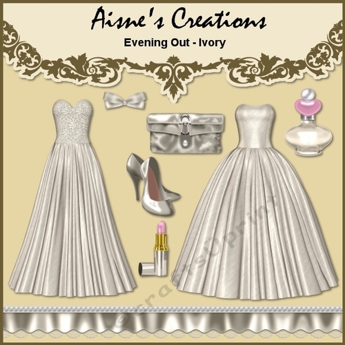 Evening Out - Ivory Elements Pack