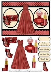 Evening Glamour - Coral