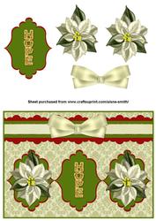 Hope Poinsettia Card Front