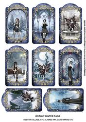 Gothic Winter Tags