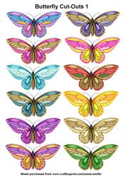 Butterfly Cut-outs 1