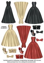 Evening Glamour Cut-outs 1