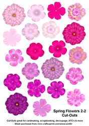 Spring Flowers 2-1 Cut-outs