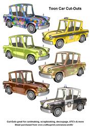Toon Car Cut-outs