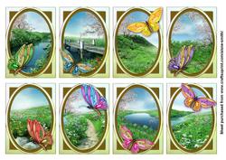 Spring Meadows Tags/mini Cards