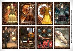 Steampunk Tags/mini Cards