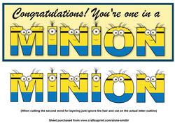 One in a Minion