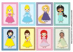 Little Princess Tags/mini Cards