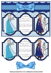 Frozen Panel Card