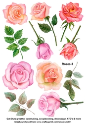 Roses 3 Cut-Outs