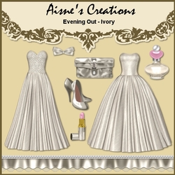 Evening Out - Ivory Elements Pack
