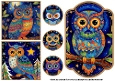 Starry Night Owl Toppers