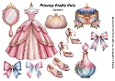 Princess Aurora Fussy Cuts Collage Sheet