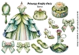 Princess Tiana Fussy Cuts 