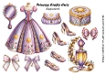Princess Rapunzel Fussy Cuts 