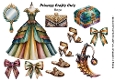 Princess Raya Fussy Cuts 