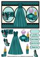 Evening Glamour - Teal