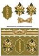Peace Poinsettia Card Front