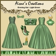 Evening Out - Light Green Elements Pack