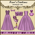 Evening Out - Lilac Elements Pack