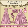 Evening Out - Pink Elements Pack