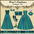 Evening Out - Teal Elements Pack