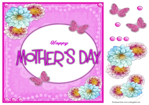 Quick Mothers day greeting card