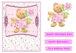 Happy Mothers Day or Birthday Greeting Card