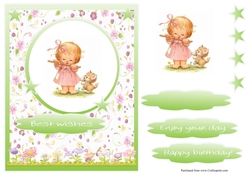 Happy Birthday Greeting Card