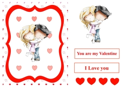 Valentines Day, Romance Greeting Card
