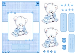 Image of cup955797_84699 - Its a boy, new baby greeting card