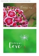 2pcs 5x7 Floral Cards with Quotes 2