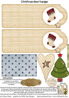 Christmas Door Hanger