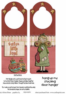 Hang Up My Stocking, Door Hanger