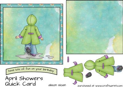 April Showers Card Front