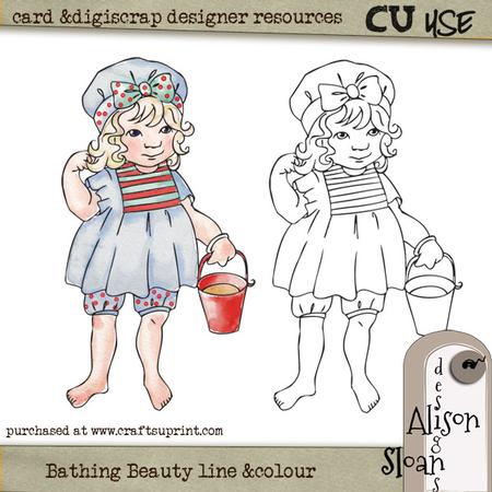 Bathing Beauty, Cu Line & Colour