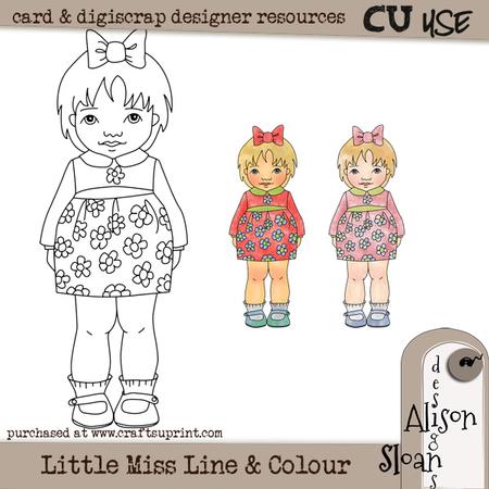 Little Miss Cu Line and Colour