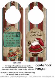 Santa Claus Door Hanger