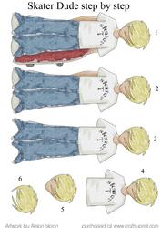 Skater Dude Step by Step